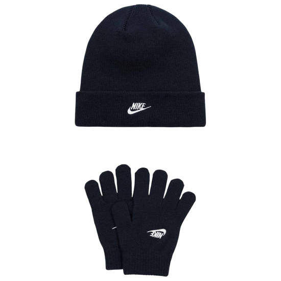 Nike Βρεφικό σετ σκουφάκι & γάντια Futura Beanie/Gloves Set